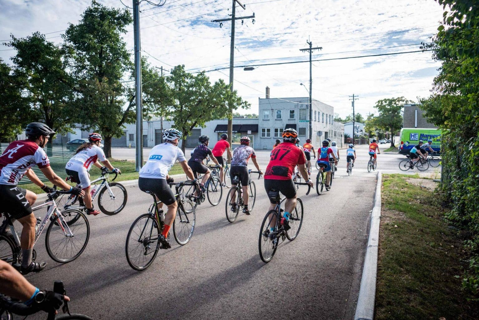 bikers riding in cape may