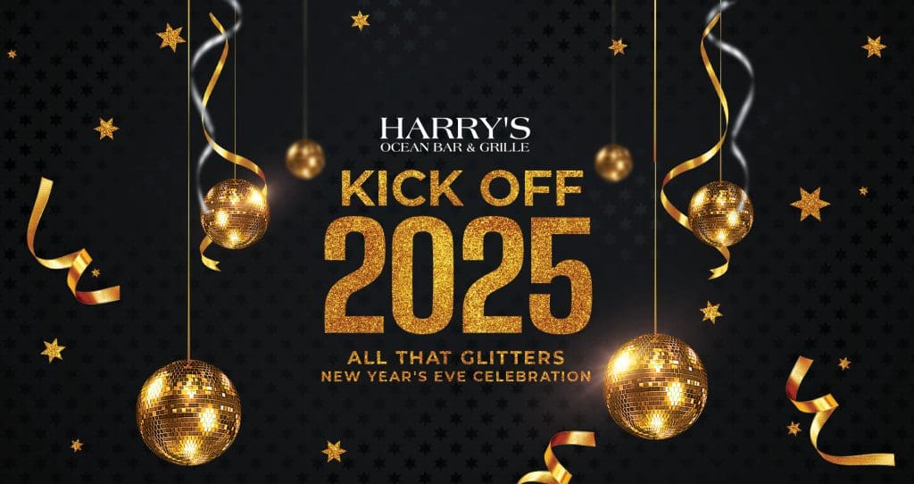 Join us at Harry's Ocean Bar & Grille for a special New Year's Eve celebration in Cape May, NJ. Get your tickets now.