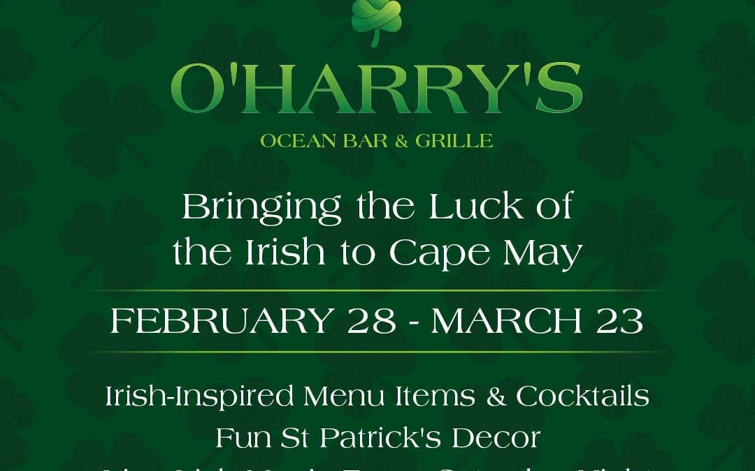 O’Harry’s Luck of the Irish Pop Up