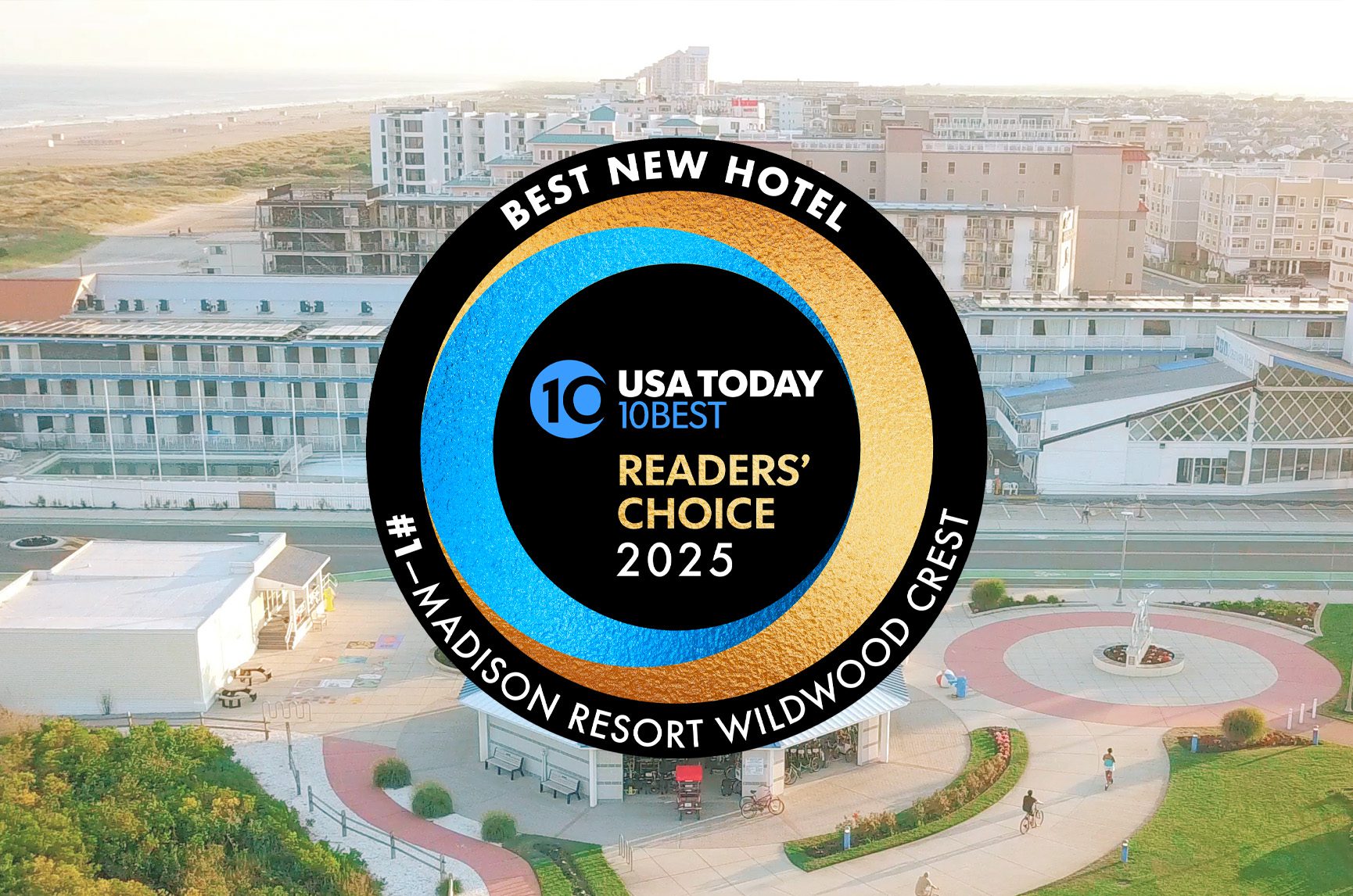 Madison Resorts Wildwood Crest Hotel. Named best hotel in USA Today!