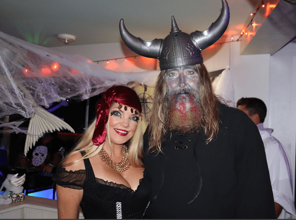 Harrys Ocean Bsr & Grille annual Halloween costume party. Cape May, NJ