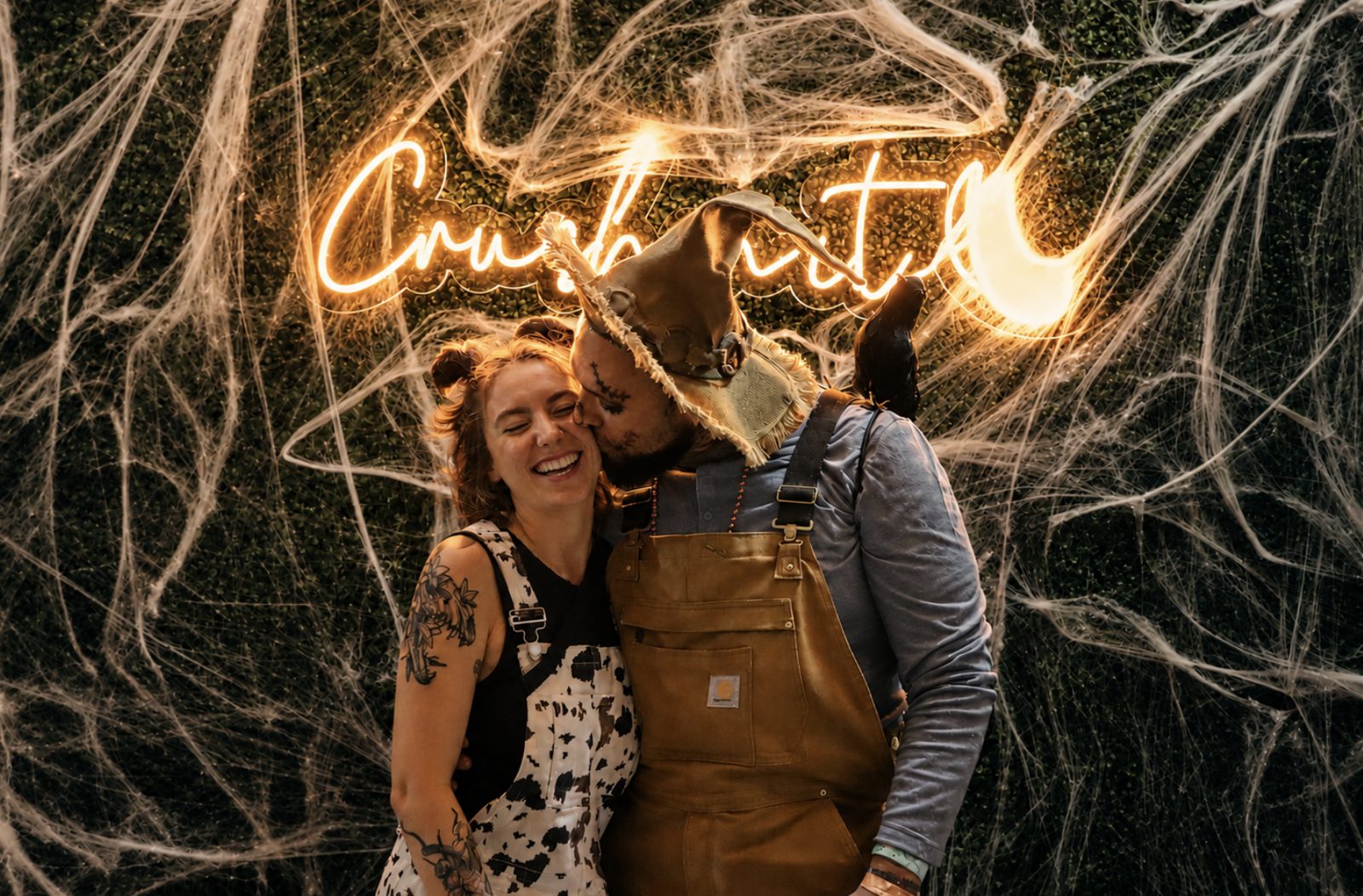 Couple celebrating at Harry's Boo Bar Cape May